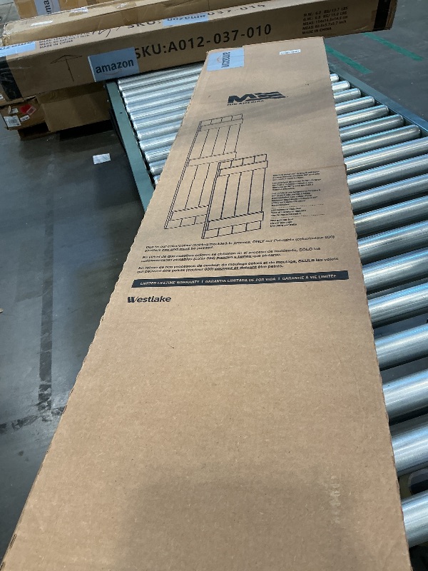 Photo 1 of 14"W x 63"H Mid-America Vinyl, Standard Size Four Board Joined Shutters, w/Installation Shutter-Lok's & Matching Screws (Per Pair), 002 - Black