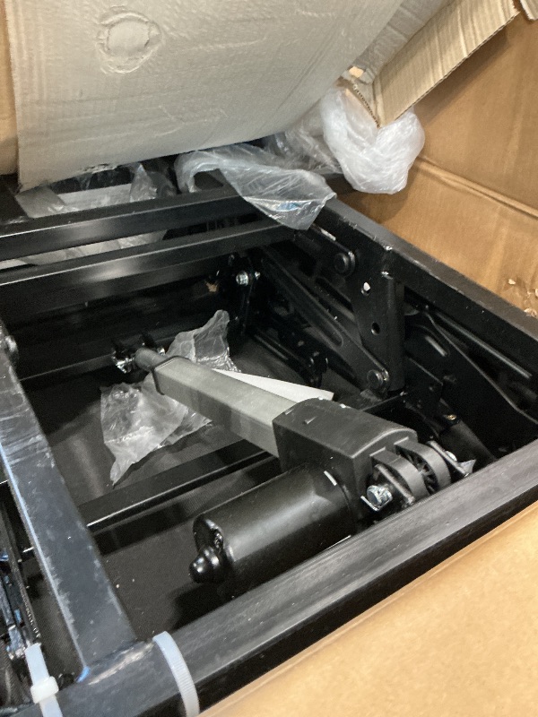 Photo 1 of *PARTIAL SET - Box 1 of 2*
lift chair, brown