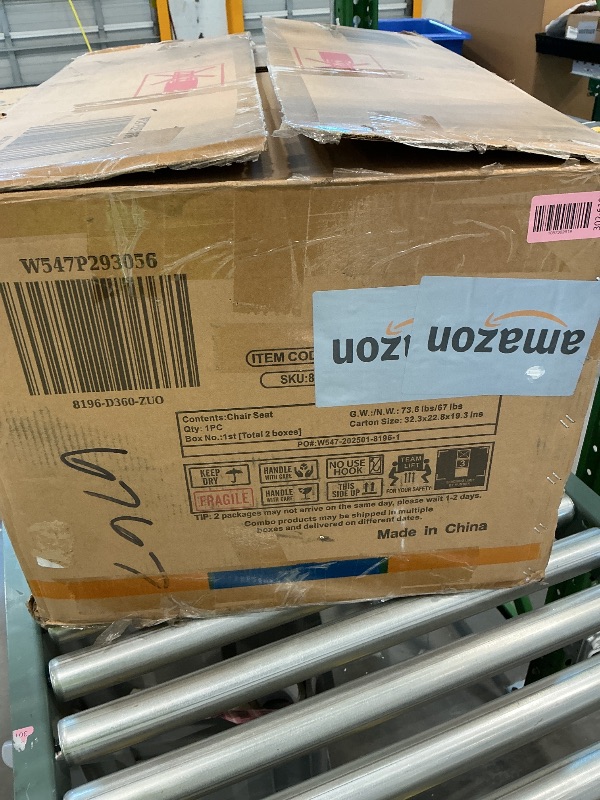 Photo 1 of *PARTIAL SET - Box 1 of 2*
lift chair, brown