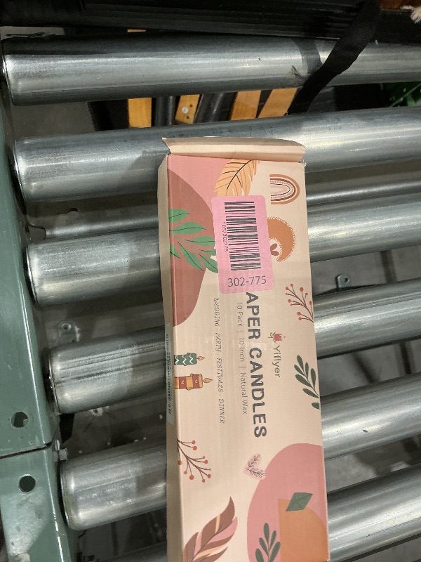 Photo 1 of 10 Inch Grayish-Brown Taper Candles for Home Decoration, 10 Pack Unscented Candlesticks for Dinner Wedding Party, Smokeless and Dripless Candle Sticks