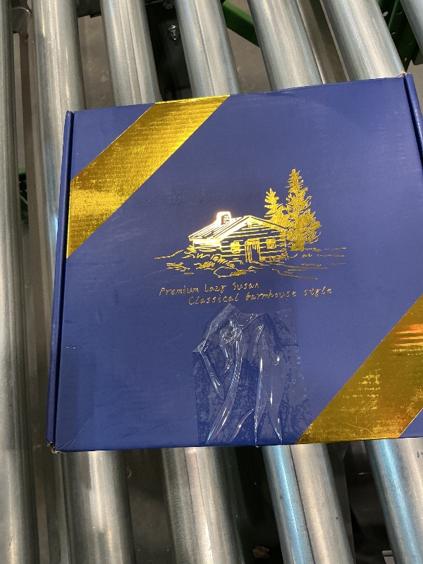 Photo 1 of 10" Oak Bathroom Vanity Tray Turntable for Perfume Candle, Round Wooden Decorative Tray for Kitchen Sink Countertop Organizer, Bathroom Counter Organizer for Skincare Makeup, Rustic Whitewased