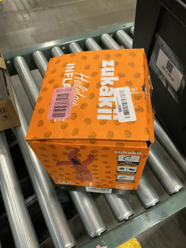 Photo 1 of *Untested*
1PCS 12FT Giant Halloween Inflatables Decoration Ghost with 3-Colored Flame Rotation LED Light Spooky Halloween Decorations Outdoor Blow Up Yard Decoration for Home Lawn Holiday Party