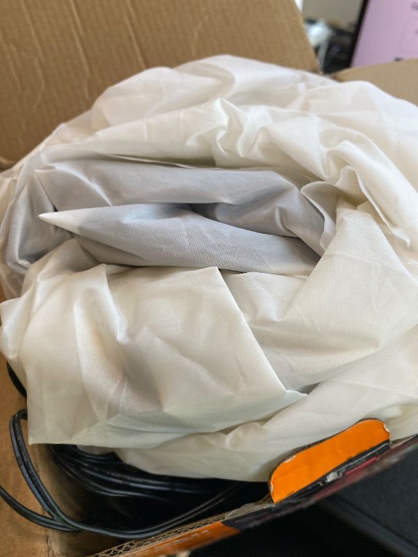 Photo 1 of *Untested*
1PCS 12FT Giant Halloween Inflatables Decoration Ghost with 3-Colored Flame Rotation LED Light Spooky Halloween Decorations Outdoor Blow Up Yard Decoration for Home Lawn Holiday Party