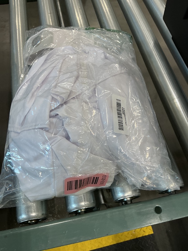 Photo 1 of *Minor Damaged*
MORROWIND Women Costume White Hooded Long Dress Robe with Belt Halloween Cosplay Party Outfit Suit (X-Large)