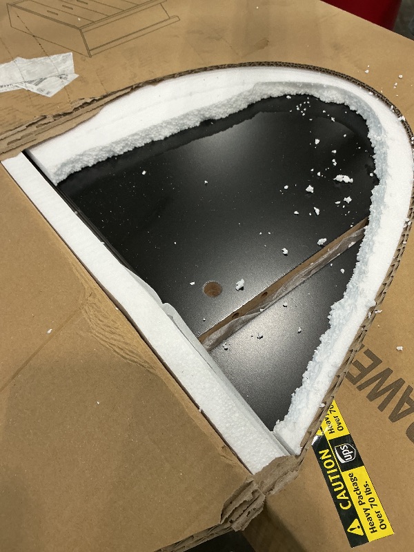 Photo 1 of *PARTIAL SET - Selling for parts*
Merax 4-Pcs Queen Size Bed Frame Dresser Night Stand Bedroom Set, Platform with USB Charging Ports Storage Headboard & 1 x 5 Drawers Cabinet & 2 x Nightstands, Wooden, Walnut