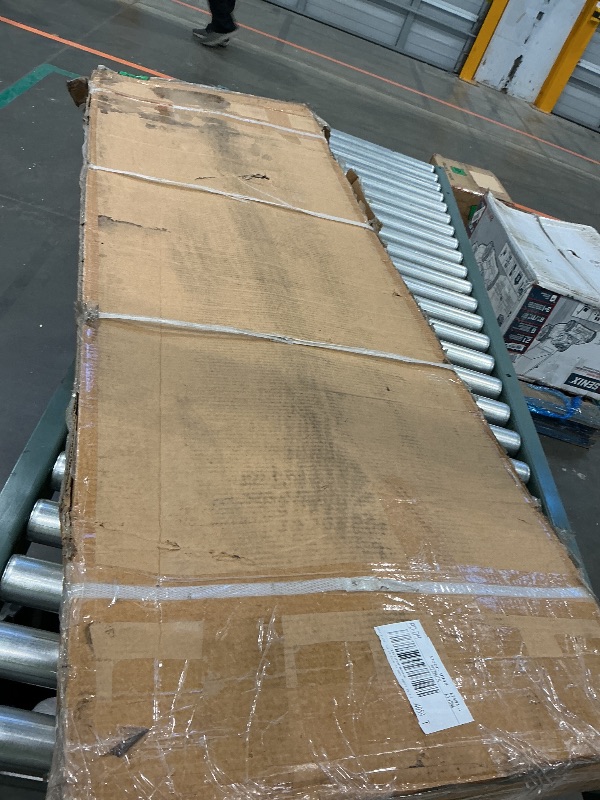 Photo 1 of *PARTIAL SET*
10x12 Ft Storage Shed Outdoor, XL Permanent Steel Building with Lockable Doors & 4 Air Vents for Backyard Garden Patio Lawn - White+Brown