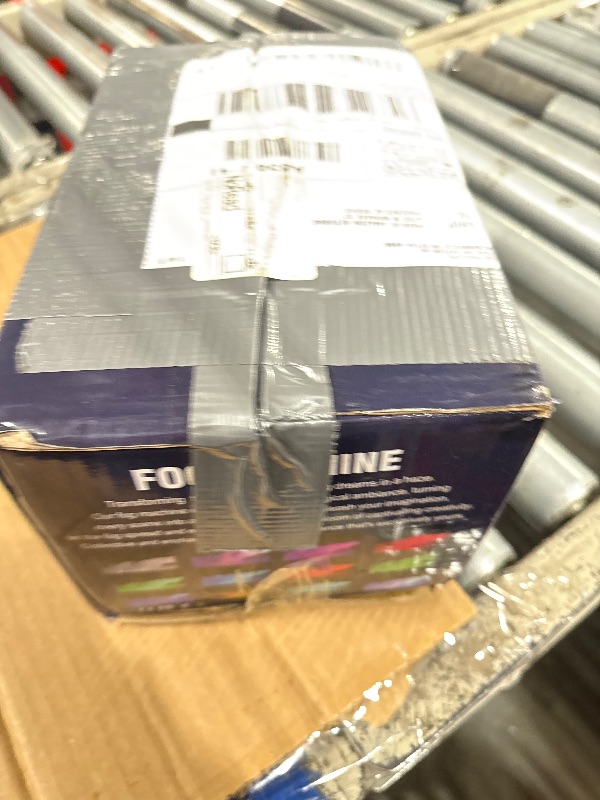 Photo 1 of ***DIRTY***Fog Machine, Halloween Smoke Machine with Disco Ball Lights, 600W and 3000CFM with 13-Color LED Effects, Wired And Wireless Remote Controls, Ideal for Indoor, Outdoor, Wedding, Parties, and DJ Stage