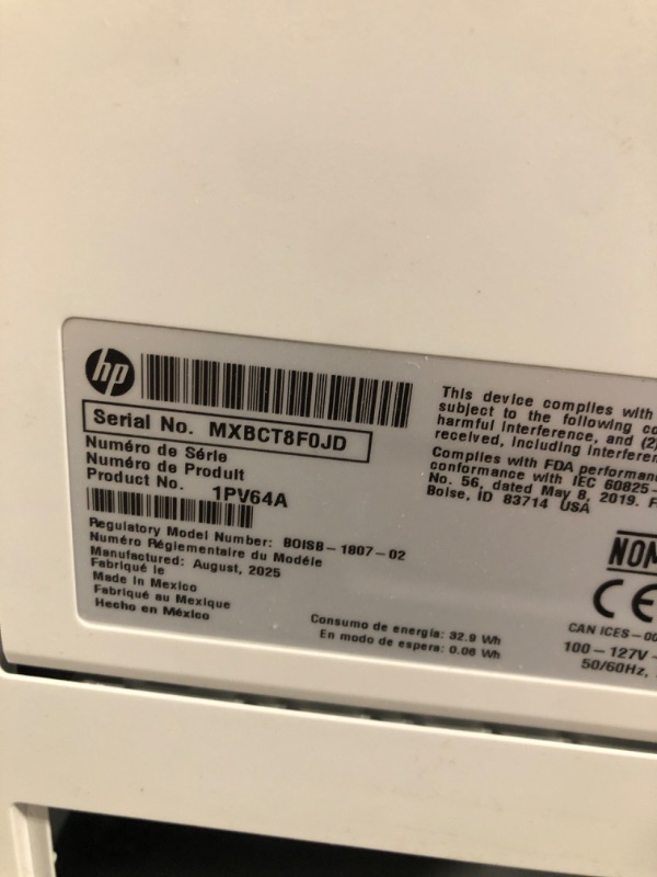 Photo 1 of ***HAS SOME DAMAGE**HP LaserJet Enterprise MFP M528dn Monochrome All-in-One Printer with built-in Ethernet & 2-sided printing (1PV64A), White