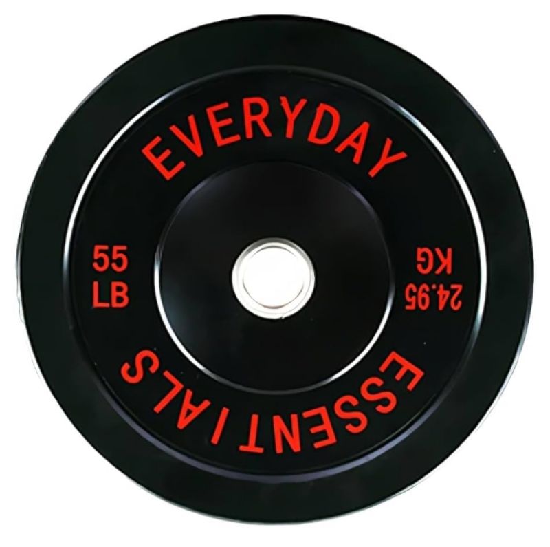 Photo 1 of *** Retail Price 90.00** 2 Inch Olympic Bumper Plate, 55 LB Weight Plate, Perfect for Weightlifting