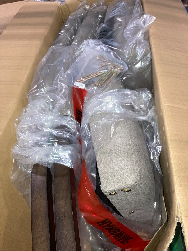 Photo 1 of ***MINOR DAMAGE*** COLAMY Button Tufted Dining Chairs Set of 2, Parsons Upholstered Fabric Dining Room Chairs Kitchen Chairs with Wood Legs and Padded Seat, Taupe