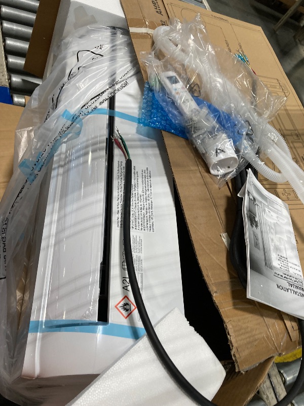 Photo 1 of ***MISSING OUTDOOR UNIT*** 12000 BTU Mini Split Air Conditioner & Heat Pump- Inverter SEER2 22 115V, Energy Star Wi-Fi Smart Control, Quiet, with Child Lock, Self-Cleaning, Cools and Heats Up to 750 Sq.ft, Easy Installation Kit