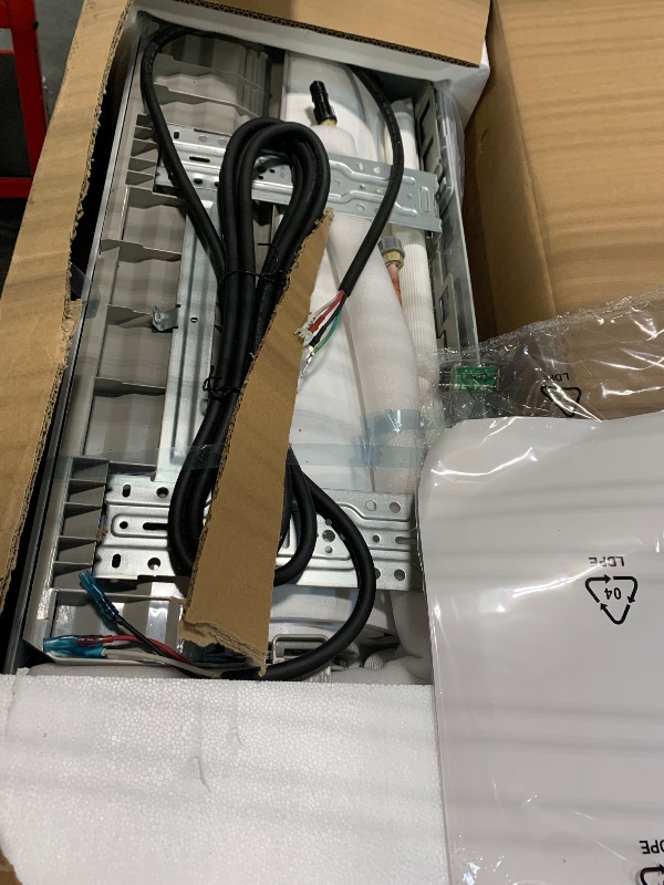 Photo 1 of ***MISSING OUTDOOR UNIT AND REMOTE CONTROL***YITAHOME 12000 BTU Mini Split Air Conditioner Heat Pump System, Wifi Enabled 20 SEER2 115V Inverter Ductless AC Cool Up to 750 Sq. Ft, Compatible with Alexa, Complete Installation Kit, White