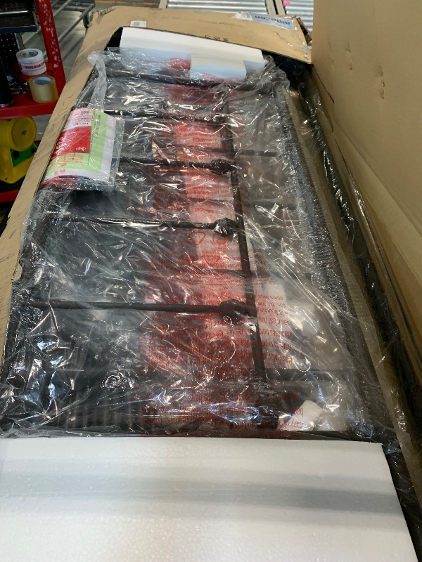 Photo 1 of ***SMALL SCRATCHES ON POLES*** DHP Manila Metal Daybed with Trundle Bed Pullout, Queen Daybed with Trundle Bed Full Size, Suitable for Kids' Sleepover or Guests' Accommodation, Bronze