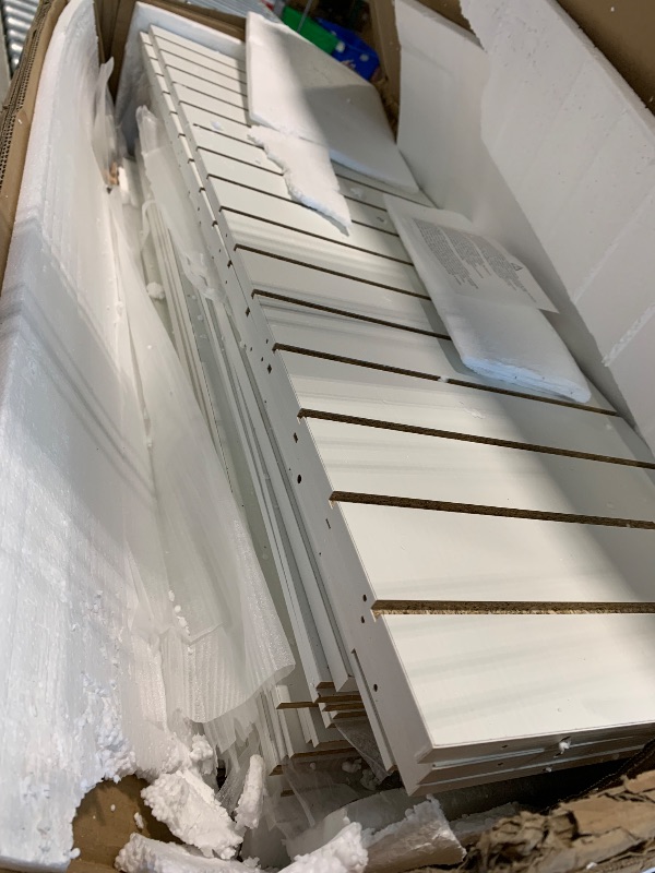 Photo 1 of ***STOCK IMAGE, ITEM/ COLOR MAY VARY,ITEM IS ALL WHITE***Wood Classroom Mailbox 48 Compartments Literature Organizer with Adjustable Shelves Paper Storage Cabinet Wooden Mail Sorter Organizer for Office Home School, White