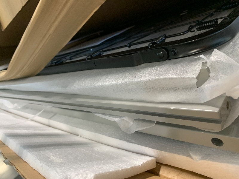 Photo 1 of ***MATTRESS NOT INCLUDED*** Graco Benton 5-in-1 Convertible Crib (White) – GREENGUARD Gold Certified, Converts from Baby Crib to Toddler Bed, Daybed and Full-Size Bed, Fits Standard Full-Size Crib Mattress, GRAY