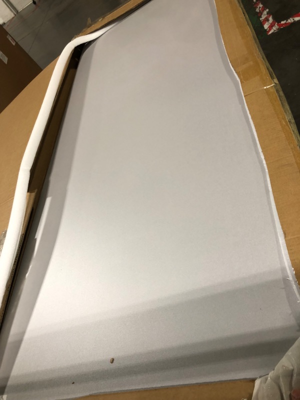 Photo 1 of ***ONE CORNER DAMAGED, LEGS NOT INCLUDED*** Flash Furniture Wren 30"W x 72"L Rectangular Grey Thermal Laminate Activity Table