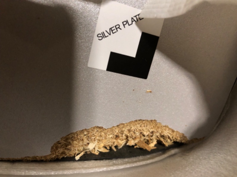 Photo 1 of ***ONE CORNER DAMAGED, LEGS NOT INCLUDED*** Flash Furniture Wren 30"W x 72"L Rectangular Grey Thermal Laminate Activity Table