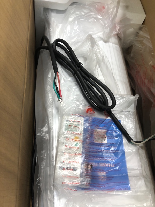 Photo 1 of ****MISSING OUTDOOR UNIT **** Oylus 12000 BTU Mini Split Ac/Heating System - 19 SEER2 Mini Split AC Unit with Heat Pump, 115V Energy Efficient Ductless AC Unit Up to 750 Sq.Ft with Installation Kit