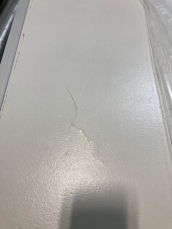 Photo 1 of ***HAS A FEW MEDIUM SIZED CRACKS,POSSIBLE MISSING PARTS *** VIZ-PRO Large Cork Bulletin Board, 60 X 36 Inches, Wall-Mounted Corkboard with Silver Aluminum Frame for School, Office, and Home 5' X 3'