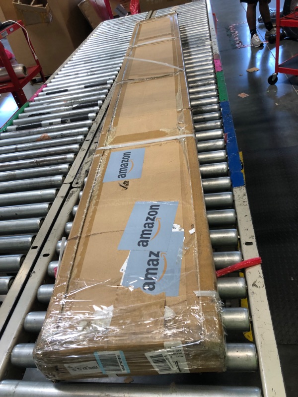 Photo 1 of ****FACTORY SEALED*** Smartstandard 4 Pack 106" x 12.6" Wood Slat Wall Panels, Soundproof Wooden Wall Panels, Acoustic Wood Panels for Wall, 3D Fluted Wood Panels for Interior Wall Decor, Walnut