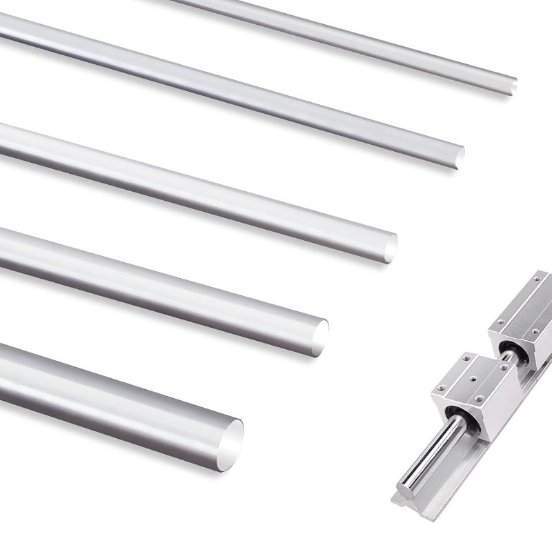 Photo 1 of ***1 PIECE**** 1'' x 36'' Chrome Plated Carbon Steel Round Rod, Chrome Coated Steel Round Bar for Shaft Gear Drill Lathes Boring Machine Turning Miniature Axle, Cylindrical Pin DIY Craft Tool