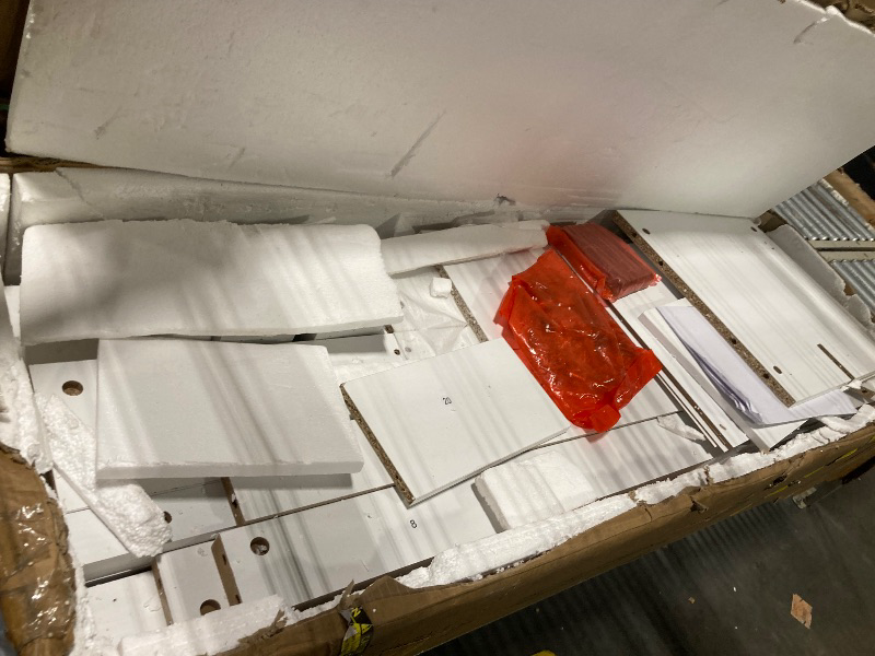 Photo 1 of ***Box damaged*** Dresser for Bedroom with 7 Drawers, Modern Chest of Drawers Closet with Metal Handle, Wooden Dresser Organizer, for Bedroom, Living Room