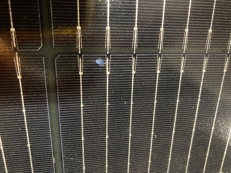 Photo 1 of ***ONE OF THE CELLS HAS MINOR DAMAGE**#*Renogy 200W ShadowFlux Anti-Shading N-Type Solar Panel, 12V 200 Watt Solar Panel 25% High-Efficiency, PV Module Power Charger for RV Marine Rooftop Farm Battery and Other Off-Grid Applications