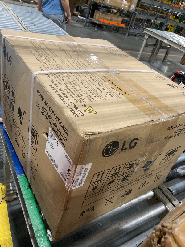 Photo 1 of ***FACTORY SEALED*** LG 7,800 BTU Through the Wall Air Conditioner, 115V, AC Wall Unit for Rooms up to 330 Sq. Ft., Perfect for Bedroom or Office, Wall Mounted AC Unit with Remote and 3 Cool & Fan Speeds, White