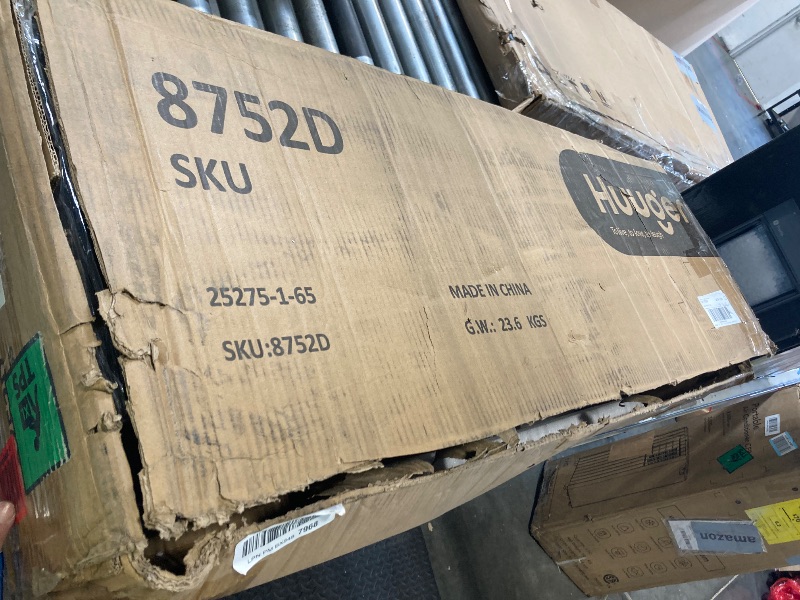 Photo 1 of ***POSSIBLE MISSING PARTS *** Huuger 63 Inch Long Dresser for Bedroom, TV Stand for 65, 70 Inch TV, 15 Drawer Dresser for Closet, Chest of Drawers, Large Fabric Drawers for Living Room, Media Console, Charcoal Black