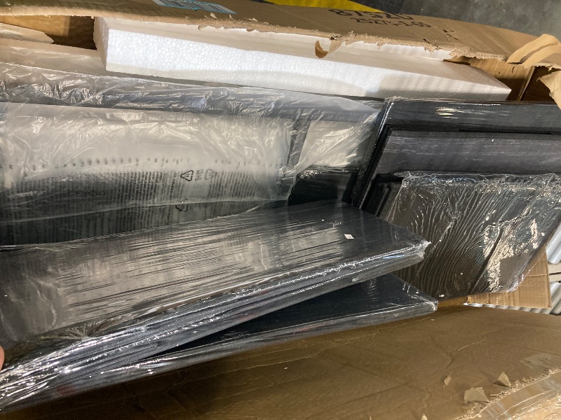 Photo 1 of ***POSSIBLE MISSING PARTS *** Huuger 63 Inch Long Dresser for Bedroom, TV Stand for 65, 70 Inch TV, 15 Drawer Dresser for Closet, Chest of Drawers, Large Fabric Drawers for Living Room, Media Console, Charcoal Black