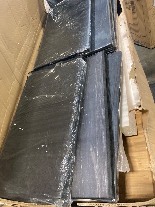 Photo 1 of ***POSSIBLE MISSING PARTS *** Huuger 63 Inch Long Dresser for Bedroom, TV Stand for 65, 70 Inch TV, 15 Drawer Dresser for Closet, Chest of Drawers, Large Fabric Drawers for Living Room, Media Console, Charcoal Black