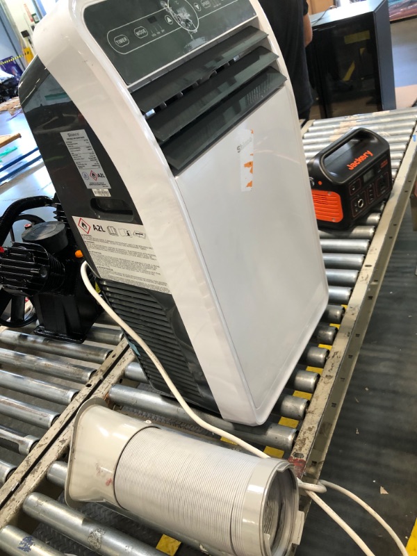 Photo 1 of ***MISSING REMOTE, MINOR DAMAGE*** Shinco 12,000 BTU Portable Air Conditioner, Portable AC Unit with Built-in Cool, Dehumidifier & Fan Modes for Room up to 400 sq.ft, with Remote Control, 24 Hour Timer, Installation Kit