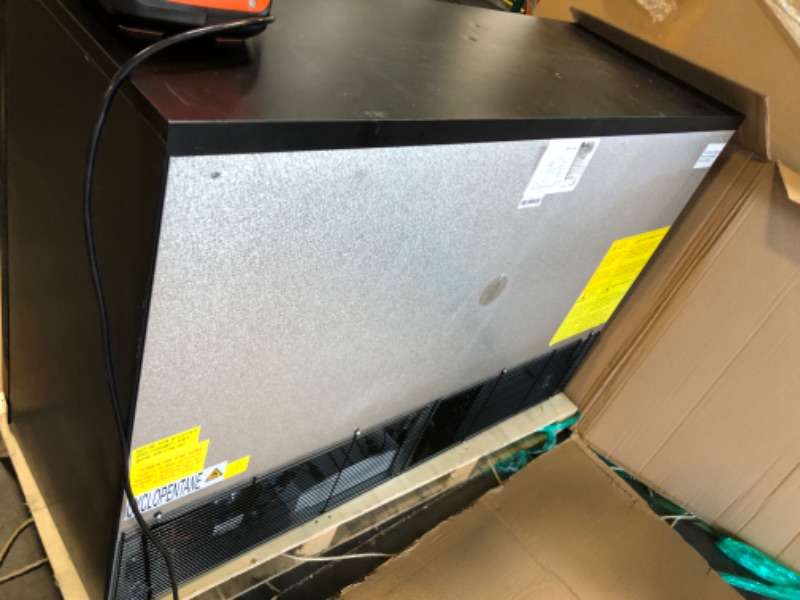 Photo 1 of ***SELLING FOR PARTS*** Bluelinecool Back Bar Cooler with 3 Glass Doors, 11.5 cu.ft Under Counter Beverage Refrigerator, Mini Fridge Cooler with LED Lighting for Soda Drinks, Beer, Wine