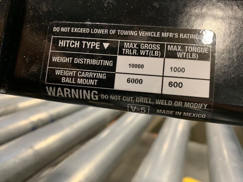 Photo 1 of ***HARDWARE NOT INCLUDED*** Draw-Tite 41004 Class 4 Trailer Hitch, 2 Inch Square Receiver, Black, Compatible with Ford F-100, F-150, F-250, F-350 (Verify Vehicle Application)