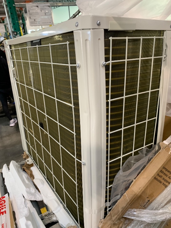 Photo 1 of ****ONLY OUTDOOR UNIT IN BOX, MISSING WIRES, AND CONTROLS UNABLE TO TEST*** 28K 3 Zone Mini Split Air Conditioner and Heater, 20 SEER2 208-230V 12000 BTU Wifi Mini Split AC/Heating System Multi Zone, Ductless, Wall Unit, with Installation Kits