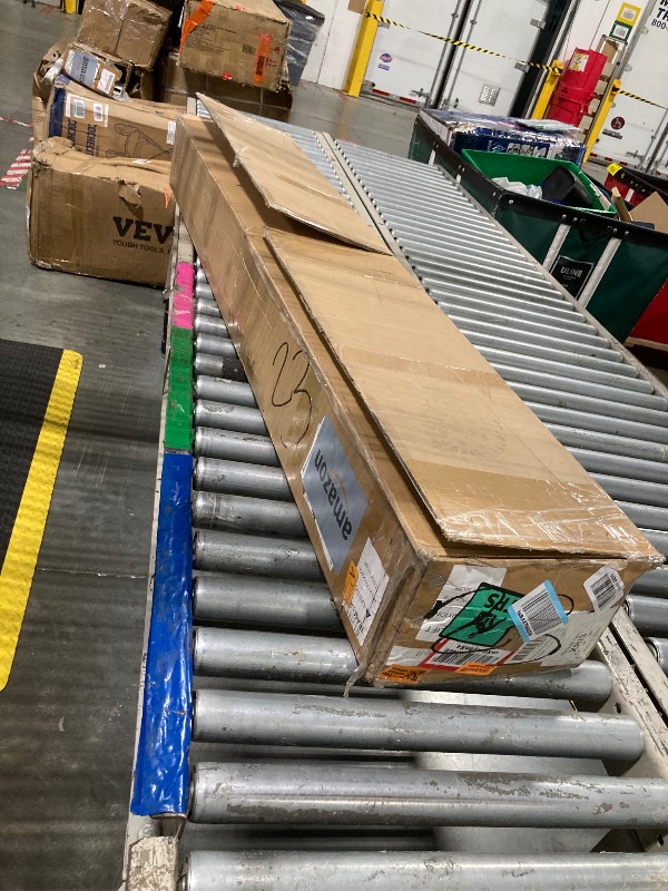 Photo 1 of ****SMALL SCRATCH IN ONE OF THE RAILS***** MELIPRON Cargo Van Roof Ladder Rack with Rear Cargo Roller Fit for 2013-2025 RAM ProMaster 3 Crossbars