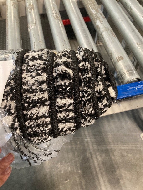 Photo 1 of ***MINOR CREASES*** JONATHAN Y Amir Moroccan Beni Souk Cream/Black Indoor Area Rug, 8x10, Bohemian, Scandinavian, Easy-Cleaning for Living Room, Bedroom, Kitchen, Pet Friendly, Non-Shedding (MOH200A-8)