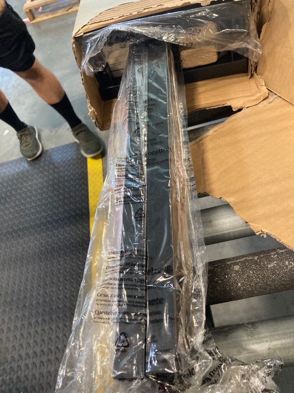 Photo 1 of ***POSSIBLY MISSING PARTS***Zinus Joseph 10 Inch Metal Platforma Bed Frame/Mattress Foundation/Wood Slat Support/No Box Spring Needed/Sturdy Steel Structure, Queen, Black