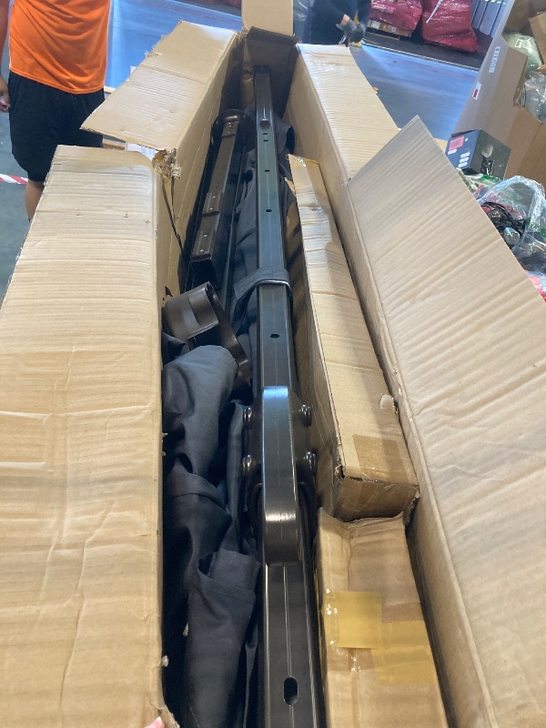 Photo 1 of ****POSSIBLY MISSING PARTS, MINOR SCRATCHES*** Jentafix 10x13 FT Patio Umbrella, Large Cantilever Rectangular Double Top Heavy Duty Offset Umbrellas with 360° Rotation, Outdoor shade for Garden Deck Pool Patio, Gray