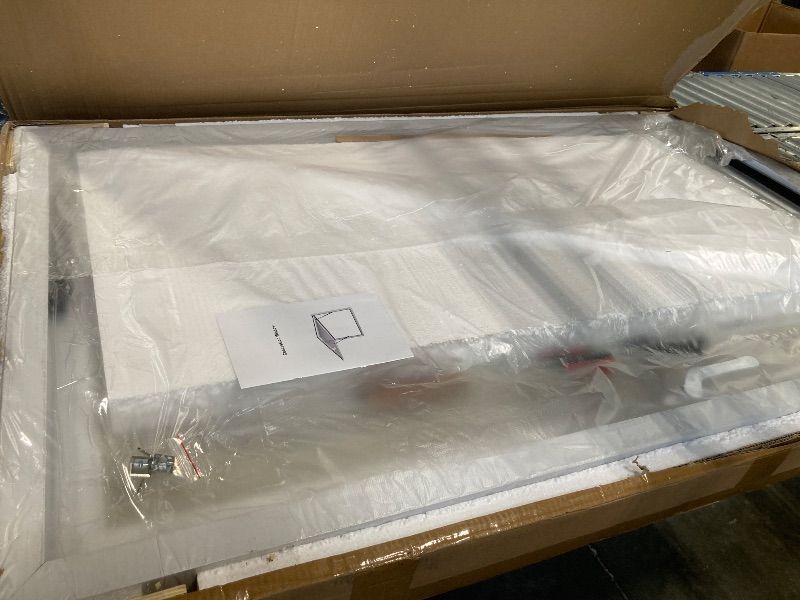 Photo 1 of ***GLASS NOT INCLUDED*** YardYonder 60" W x 36" H Concession Window with Awning Door & Drag Hook, 85° Adjustable Serving Window for Food Trucks and Concession Trailers