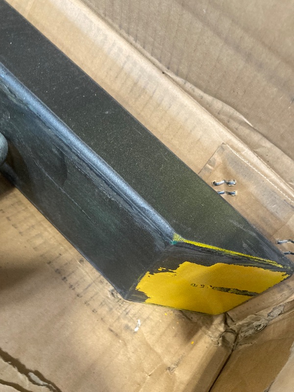 Photo 1 of ******MINOR SCRATCHES **** YINTATECH 60" 4000lbs Clamp on Pallet Forks Heavy Duty Tractor Forks with Adjustable Stabilizer Bar Tractor Bucket Forks for Tractor Attachments, Skid Steer, Loader Bucket