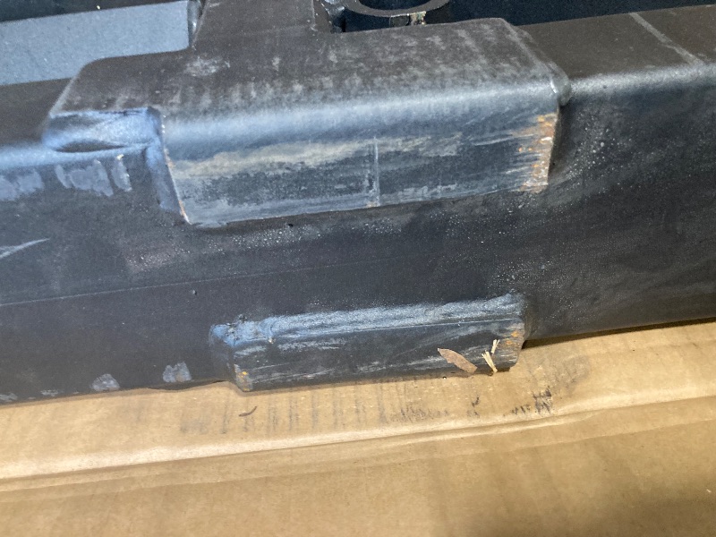 Photo 1 of ******MINOR SCRATCHES **** YINTATECH 60" 4000lbs Clamp on Pallet Forks Heavy Duty Tractor Forks with Adjustable Stabilizer Bar Tractor Bucket Forks for Tractor Attachments, Skid Steer, Loader Bucket