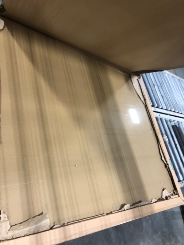 Photo 1 of ****FACTORY SEALED**** Easly 36" x 46" Chair Mat for Carpet - Office Chair Mat - Tempered Glass Floor Mat for Home/Office/Carpet Clear Computer Floor Mat - with 4 Anti-Slip Pads