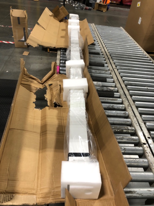 Photo 1 of **** POSSIBLY MISSING PARTS****Valerion 120" PureVision Motorized Projector Screen, Laser Speckle Reduction, Auto-Sync with Projector, 4K/8K UHD Ready, 20" Adjustable Drop, Black Backing for Enhanced Contrast, Long Throw Only