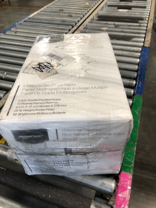 Photo 1 of ***FACTORY SEALED***Amazon Basics Multipurpose Copy Printer Paper, 20 lb, 8.5 x 11 Inches, 10 Reams (5,000 Sheets), 92 Bright, White