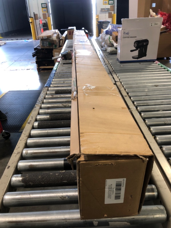 Photo 1 of ****DAMAGED ON ONE OF THE SIDES***SCREENPRO 150 inch Non-Tensioned Floor Rising Projector Screen, Motorized Self-Rising ALR Projector Screen with Remote, 16:9 Electric Home Theater Screen for 4K Ultra Short Throw Laser Projector