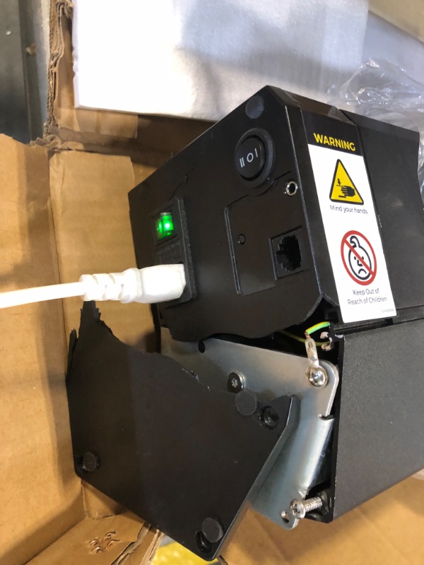 Photo 1 of ****DAMAGED ON ONE OF THE SIDES***SCREENPRO 150 inch Non-Tensioned Floor Rising Projector Screen, Motorized Self-Rising ALR Projector Screen with Remote, 16:9 Electric Home Theater Screen for 4K Ultra Short Throw Laser Projector