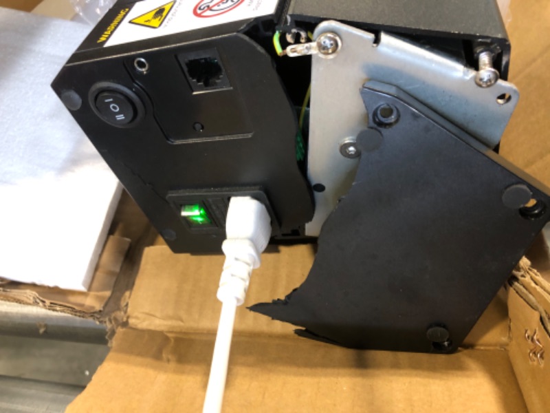 Photo 1 of ****DAMAGED ON ONE OF THE SIDES***SCREENPRO 150 inch Non-Tensioned Floor Rising Projector Screen, Motorized Self-Rising ALR Projector Screen with Remote, 16:9 Electric Home Theater Screen for 4K Ultra Short Throw Laser Projector