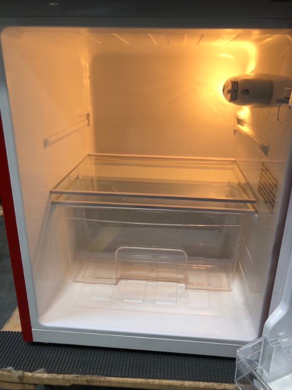 Photo 1 of ***SMALL DENTS, MINOR SCRATCHES*** Frigidaire Retro Compact Fridge Freezer Combo