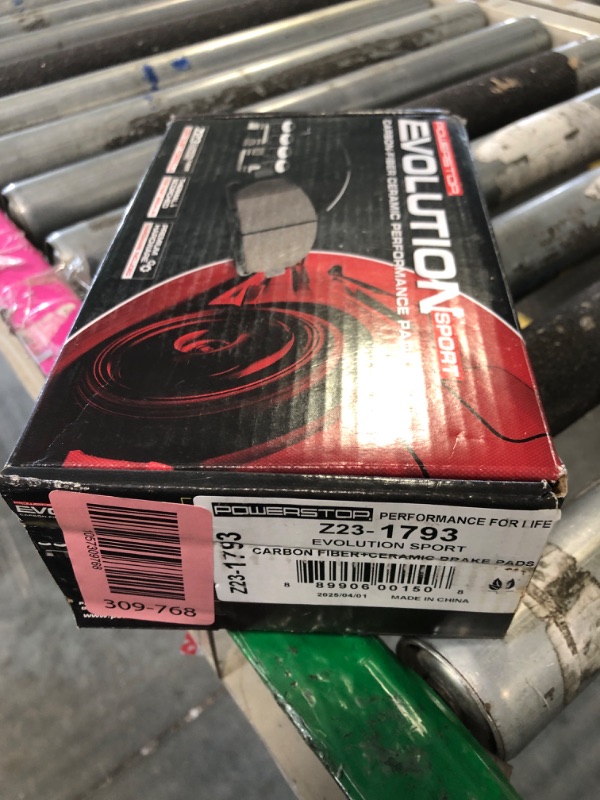 Photo 1 of ***FACTORY SEALED****Power Stop Z23-1793 Rear Z23 Evolution Sport Carbon Fiber Infused Ceramic Brake Pads with Hardware For Ford Mustang 2015-2023 [Model Specific]
